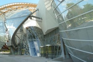 Gehry Partners, Fondation Louis Vuitton, detail fasády, foto