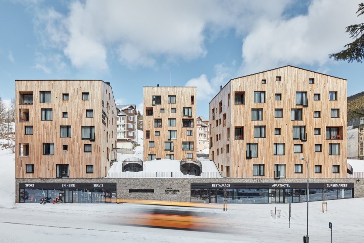 APARTHOTEL SV. VAVŘINEC, ov-architekti. Foto: BoysPlayNice