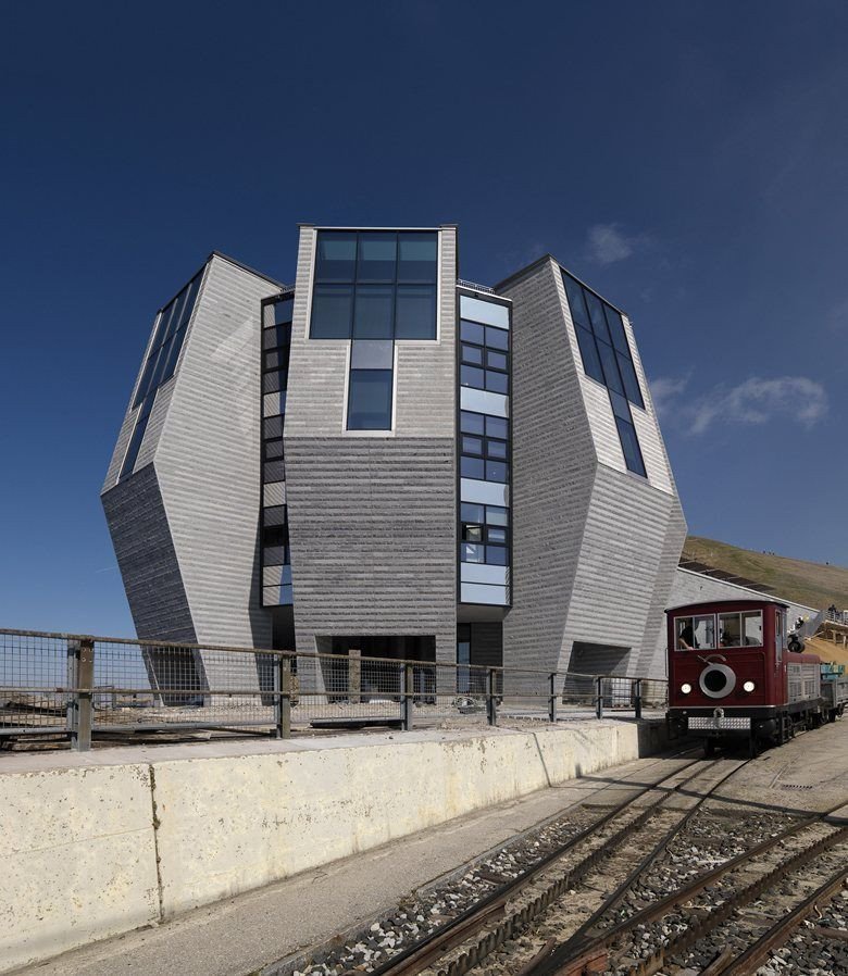 Restaurace Stone Flower, Mario Botta