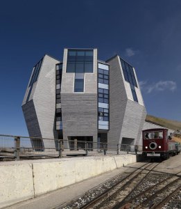 Restaurace Stone Flower, Mario Botta
