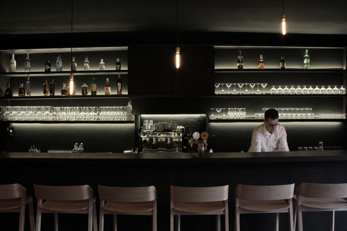 Zavoral Architekt, HAVRAN café—steak—bar – foto