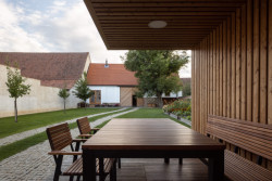 Rodinný dům v Dolních Dubňanech, CL3: Pohled na krytou terasu