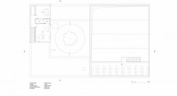 Reklamní agentura FUX v Gliwicích, půdorys 2 NP, INTERURBAN