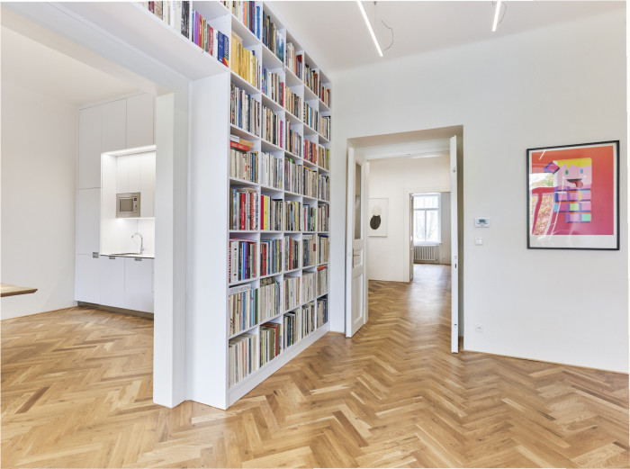 Byt v Praze na Vinohradech, 0,5 Studio