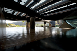 Restaurace Mestizo v Santiagu, autor: Smiljan Radic, 2007