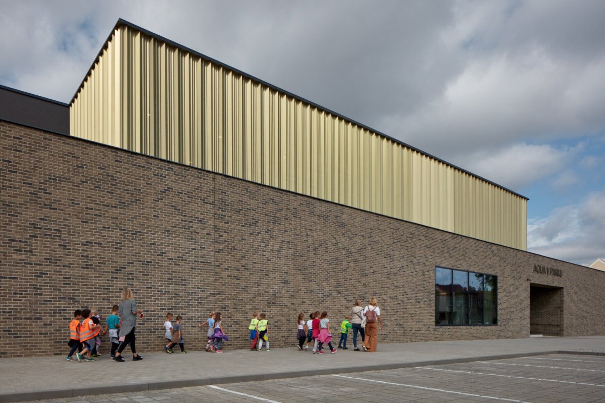 Aquavparku v Kyjově, SENAA architekti: Klást důraz na pochopení místa bylo důležité, nejedná se totiž o stavbu odsunutou na okraj.