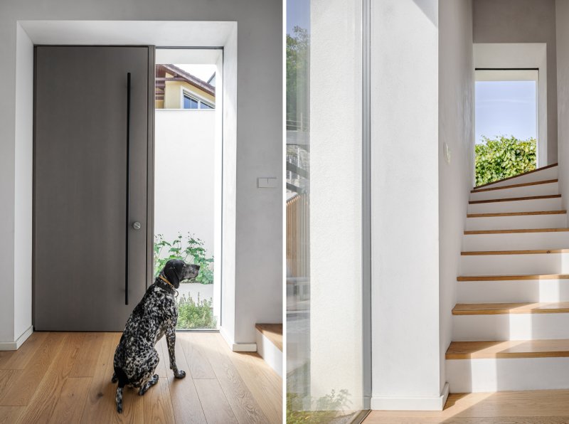 "Dům propojen se zelení" na Praze 9 od studia Iveta Langerová architekti