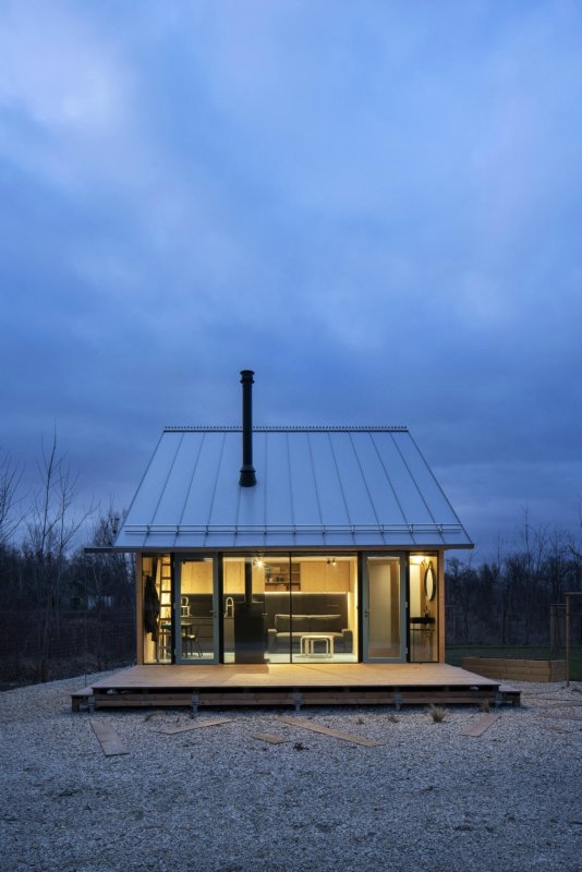 Víkendový dům u Malého Dunaje, Šercel Švec/ Ing. arch. Peter Šercel, Ing. arch. Andrej Švec