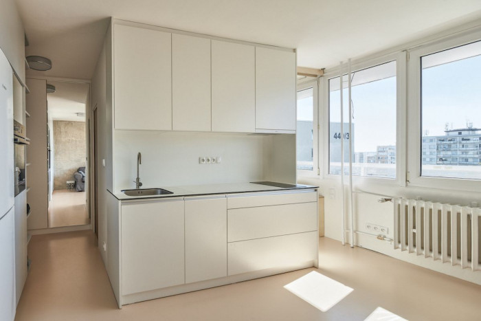 Byt Troja, kuchyň, 0,5 Studio