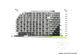 Pohled jihovýchodní Gamma