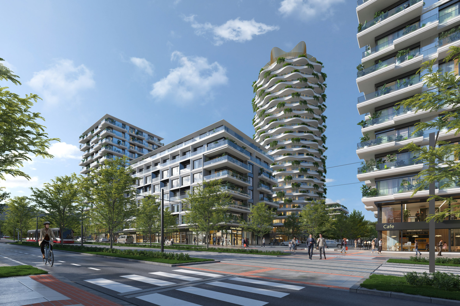 Eva Jiřičná představila aktualizovaný návrh Centra Nového Žižkova.