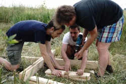 Křížová cesta od studentů FA VUT v zaniklé obci Pelhřimovy