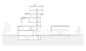 Vysokoškolské koleje Résidence Palaiseau ve Francii, studio 51N4E a Bourbouze & Graindorge