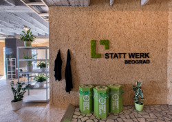 Kancelář architektonického studia Stattwerk v Bělehradě
