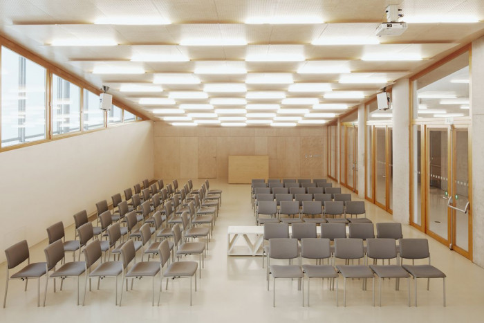 mmcité, CONSTRUQTA, lavička / Fránek Architects, Modlitebna Církve bratrské, Litomyšl – foto