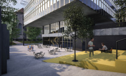 Úpravy veřejného veřejného prostoru areálu Emauzy