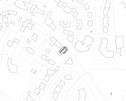 2A Design, Flying Box Villa, situace – foto