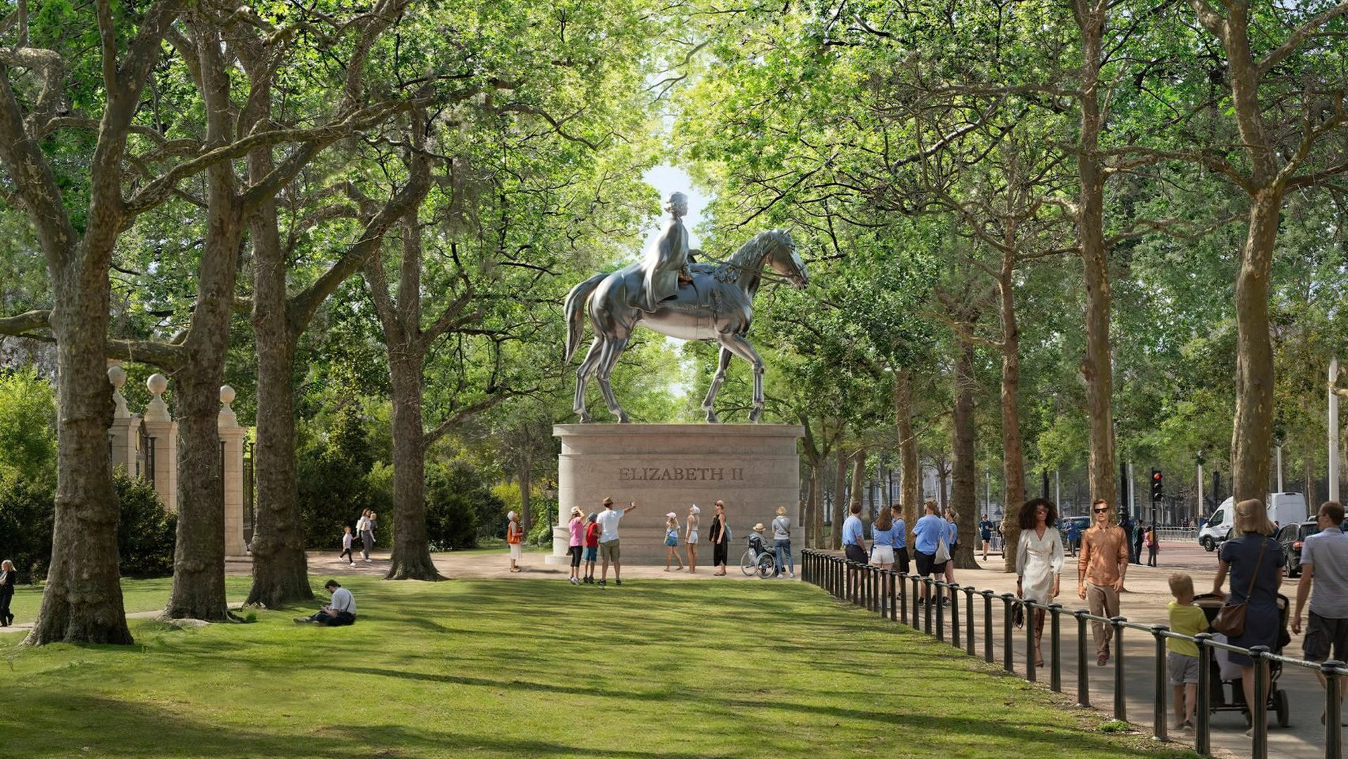 Památník královny Alžběty II. navrhne Foster+Partners.