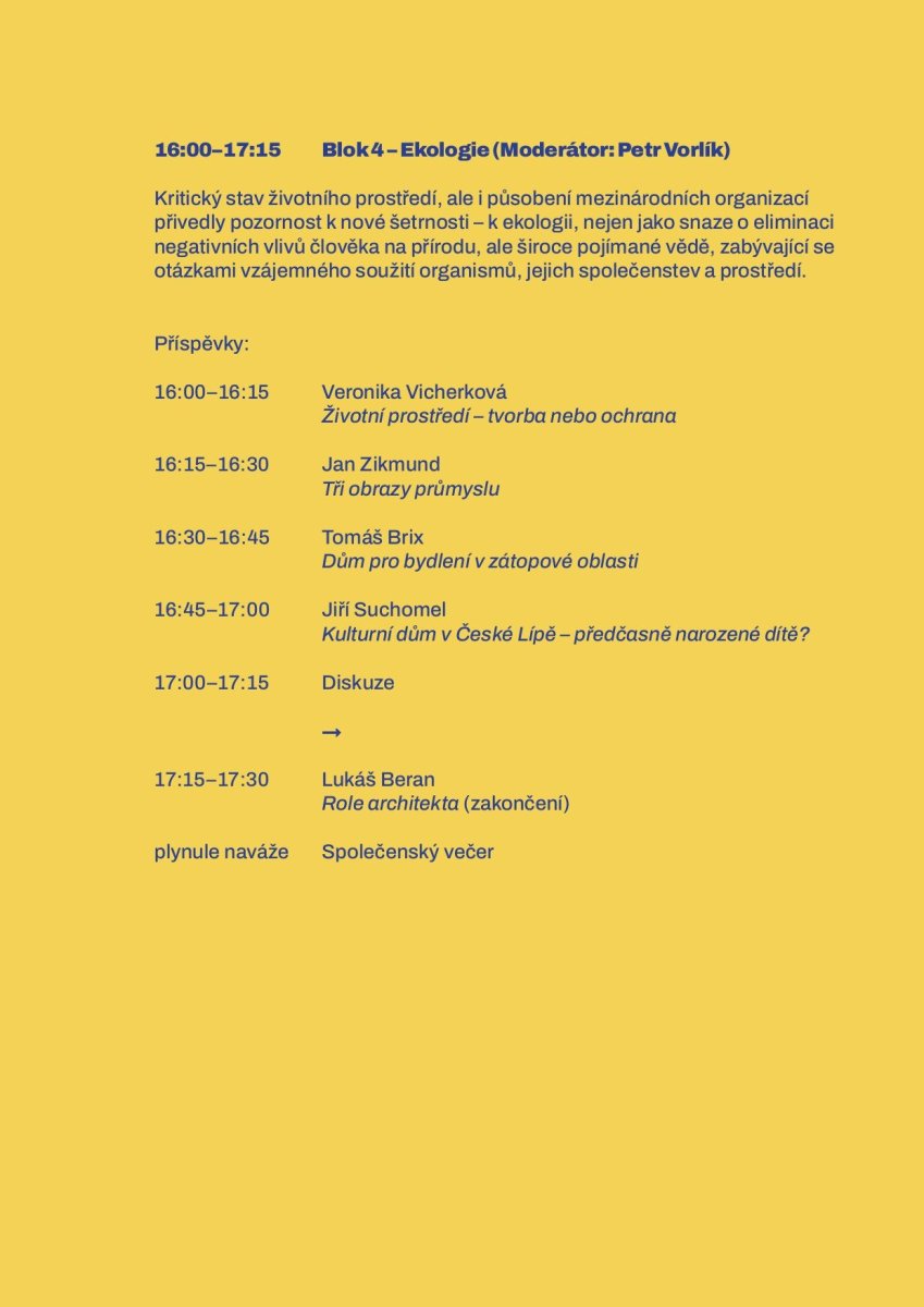 Ústav teorie dějin a architektury FA ČVUT pořádá konferenci Architektura osmdesátých let v České republice