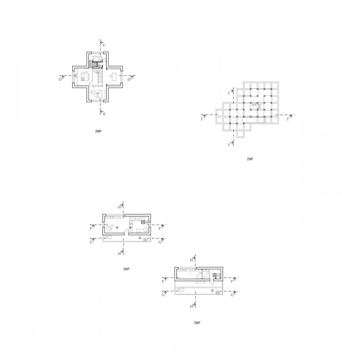 Šimon Marek, Galerie dětské Ilustrace Otakara Božejovského, půdorys 2. NP – foto