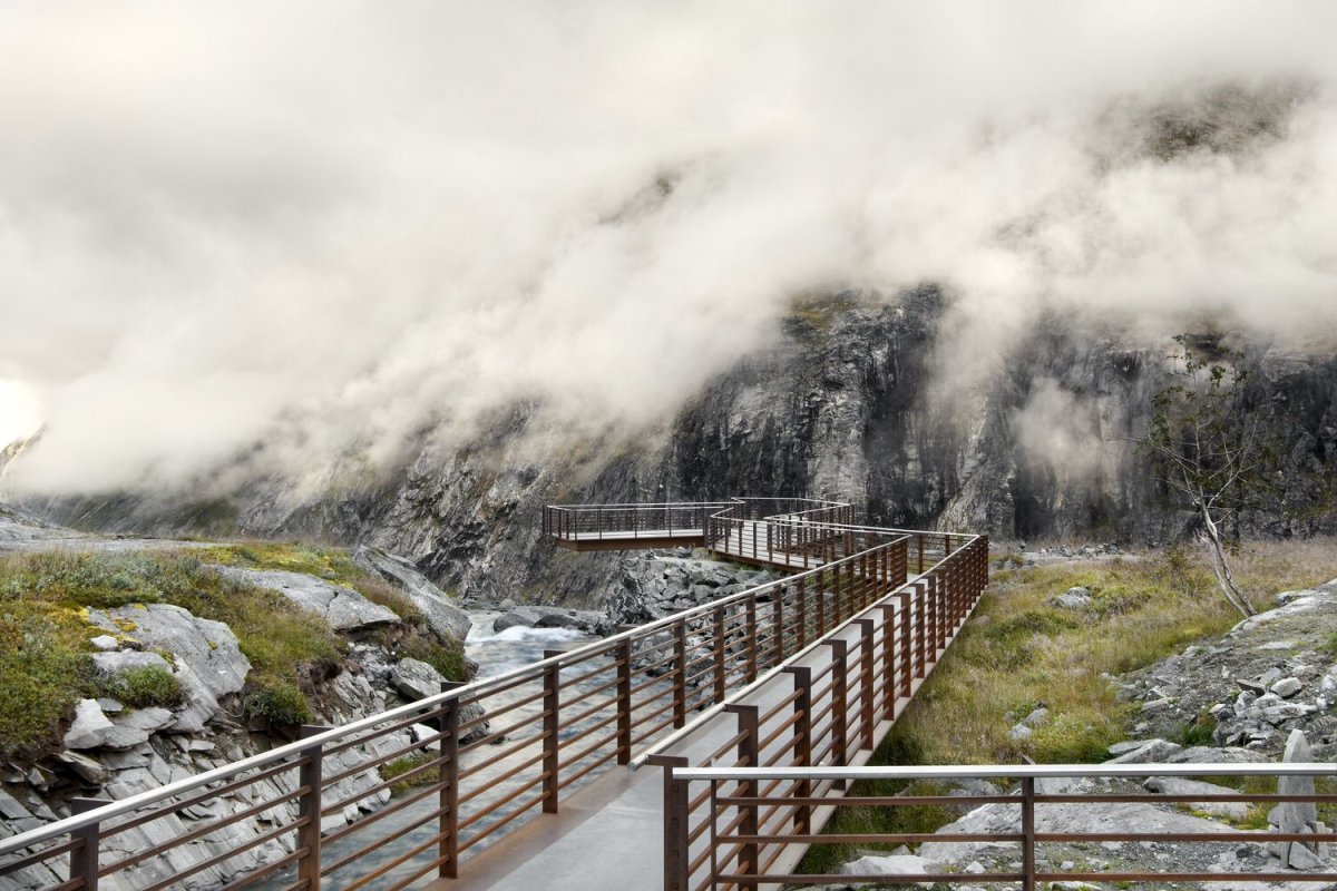 Návštěvnické centrum a výhlídky Trollstigen, 2004-2012, Reiulf Ramstad Arkitekter