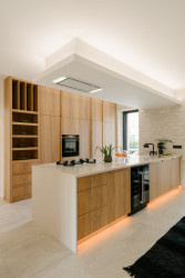 Interiérová designérka Kamila Jarkovská navrhla interiér zrekonstruovaného rodinného domu na pražském Žižkově