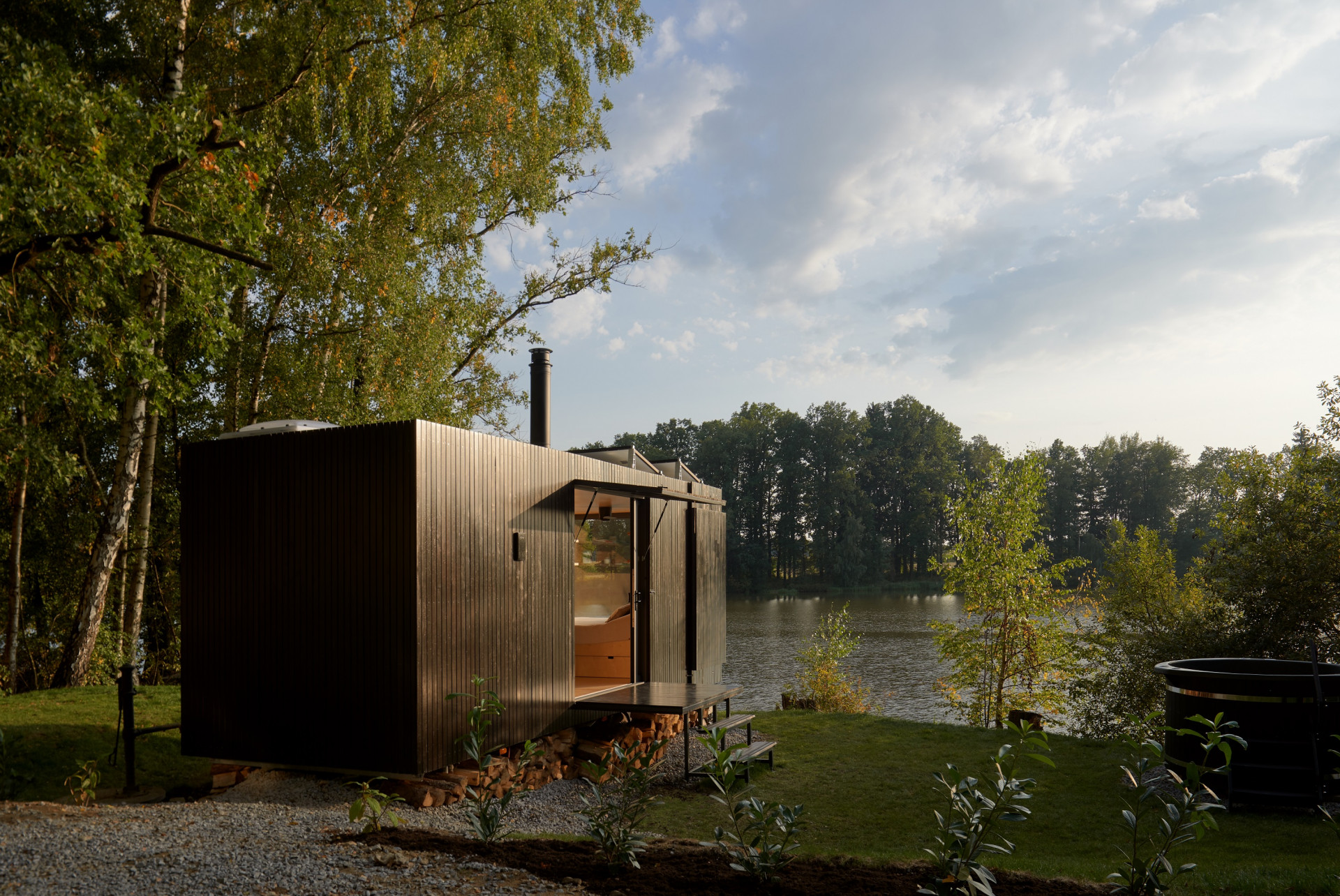 Mobilní kontejner KEBIN od architekta Jana Beka a stavitele Stanislava Líkaře