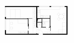 Studio Schwestern, Byt pro Františka, půdorys – foto