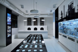 VYSLOUŽIL ARCHITEKTI, Interiér Ostravského informačního servisu, foto