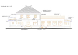 Pohled (Lidový dům Zaječov, IO Studio)