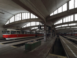 Obr. 7. Tramvajová vozovna v pražském Hloubětíně, 2018. Foto: Lukáš Beran