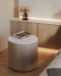 Společnost Technistone představuje nové dekory tvrzeného kamene inspirované luxusním mramorem: na obrázku dekor Altamonte