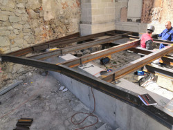 Fotografie z průběhu obnovy