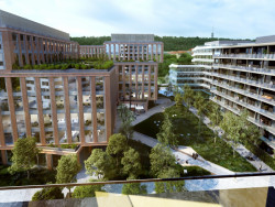 Rohan City, vizualizace, Pavel Hnilička Architekti.