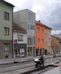 polyfunkční dům v Minské ulici v Brně od ateliéru Makovský