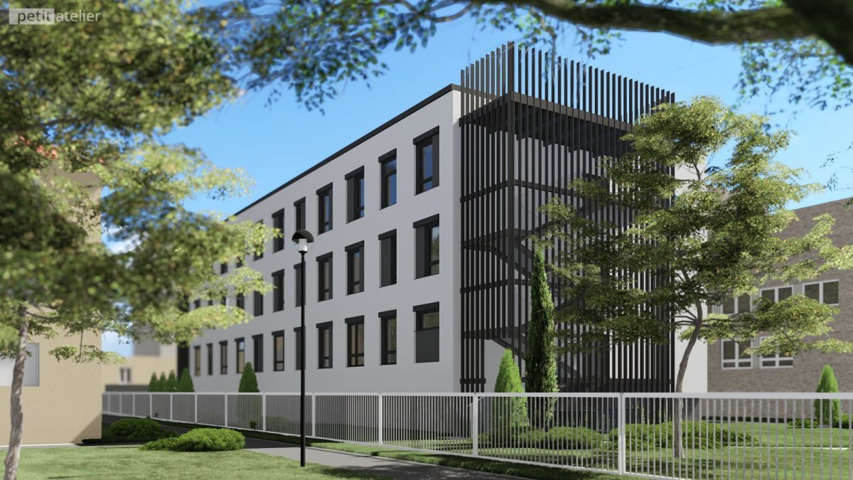 Přístavba Karvinské hornické nemocnice - vizualizace