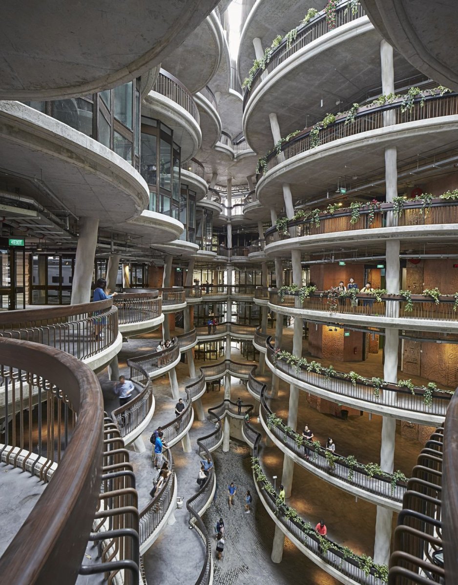 Kampusu Technologické univerzity Nanyang v Singapuru, Thomas Heatherwick