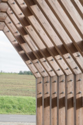 Detail konstrukce fasády