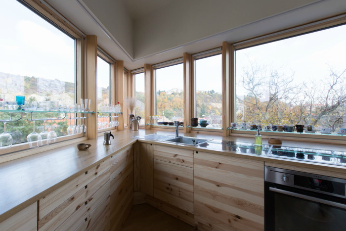 Přestavba rodinného domu Hlubočepy, R.U.A.