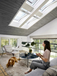 Systém automatického otevírání střešních oken, VELUX ACTIVE + NETATMO.