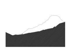 Inagawa cemetery chapel and visitor centre, pohled, David Chipperfield Architects