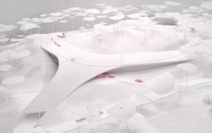 Česká amabasáda ve Washingtonu, model