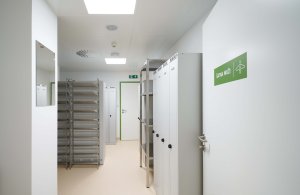 Pavilon chirurgie (Karvinská hornická nemocnice postavená z modulů KOMA)