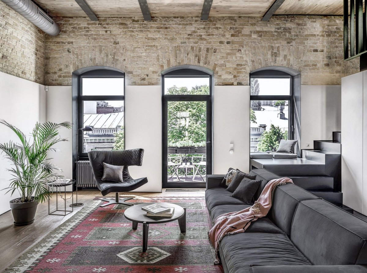 Interiér bytu v Kyjevě od architektonického studia balbek bureau