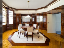 Nejnáročnější byla oprava osmibokého prostoru jídelny, která byla nejvíce poškozena