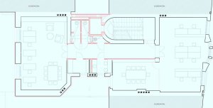 PLATFORMA ARCHITEKTI, Dům s loftem, 2. NP (typické patro) - foto