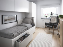 Modulární domy pro seniory a lidi trpící demencí, interiér, SilviaBo, zdroj : Dezeen