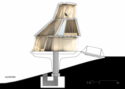 ŠÉPKA ARCHITEKTI, Dům v sadu, řez – foto