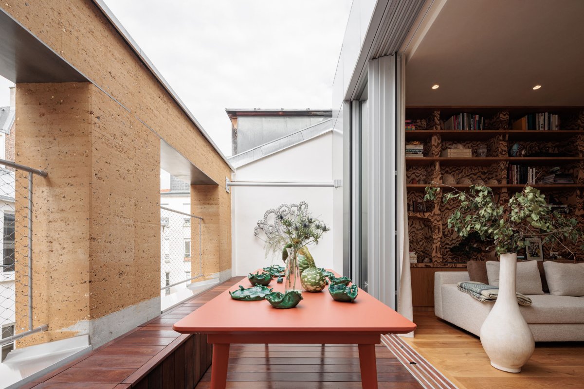 Bytový dům Casa Franca na okraji Paříže, Déchelette Architecture