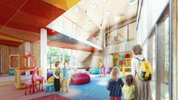 Školka v Českém Brodě, vizualizace, MS Architekti
